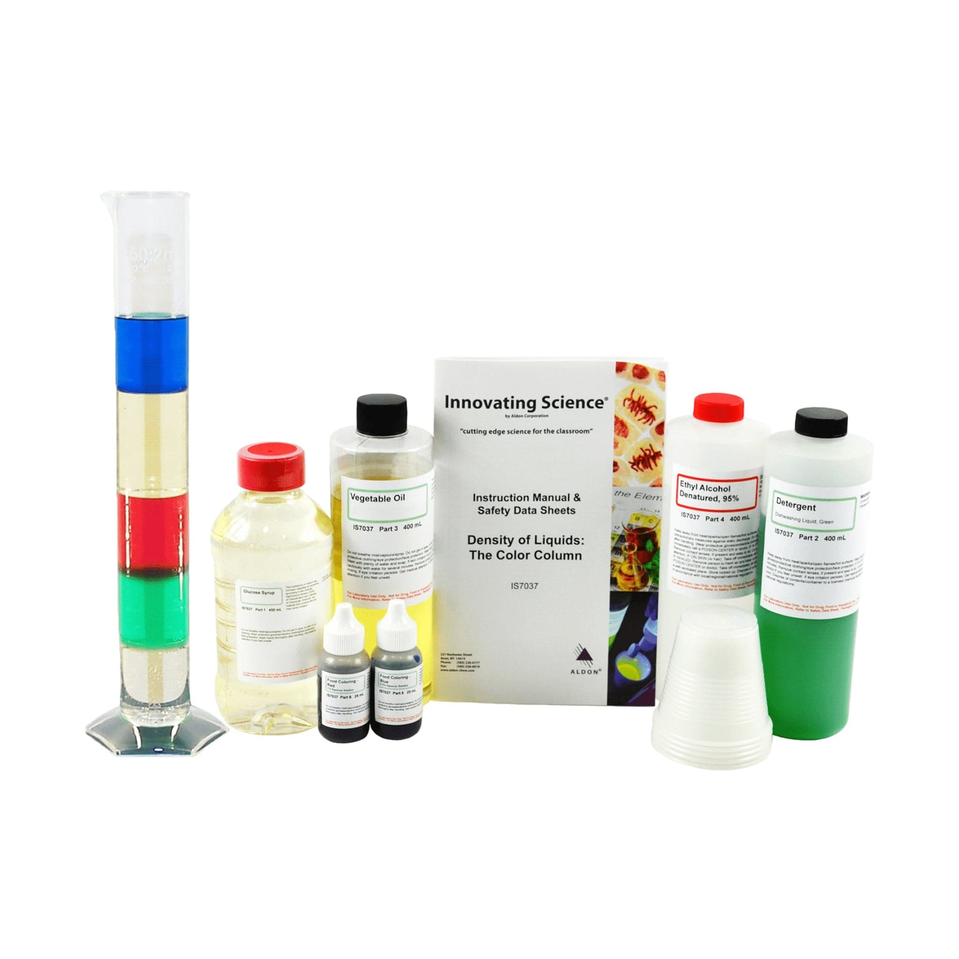 Arbor Scientific Density of Liquids: The Color Column Demonstration