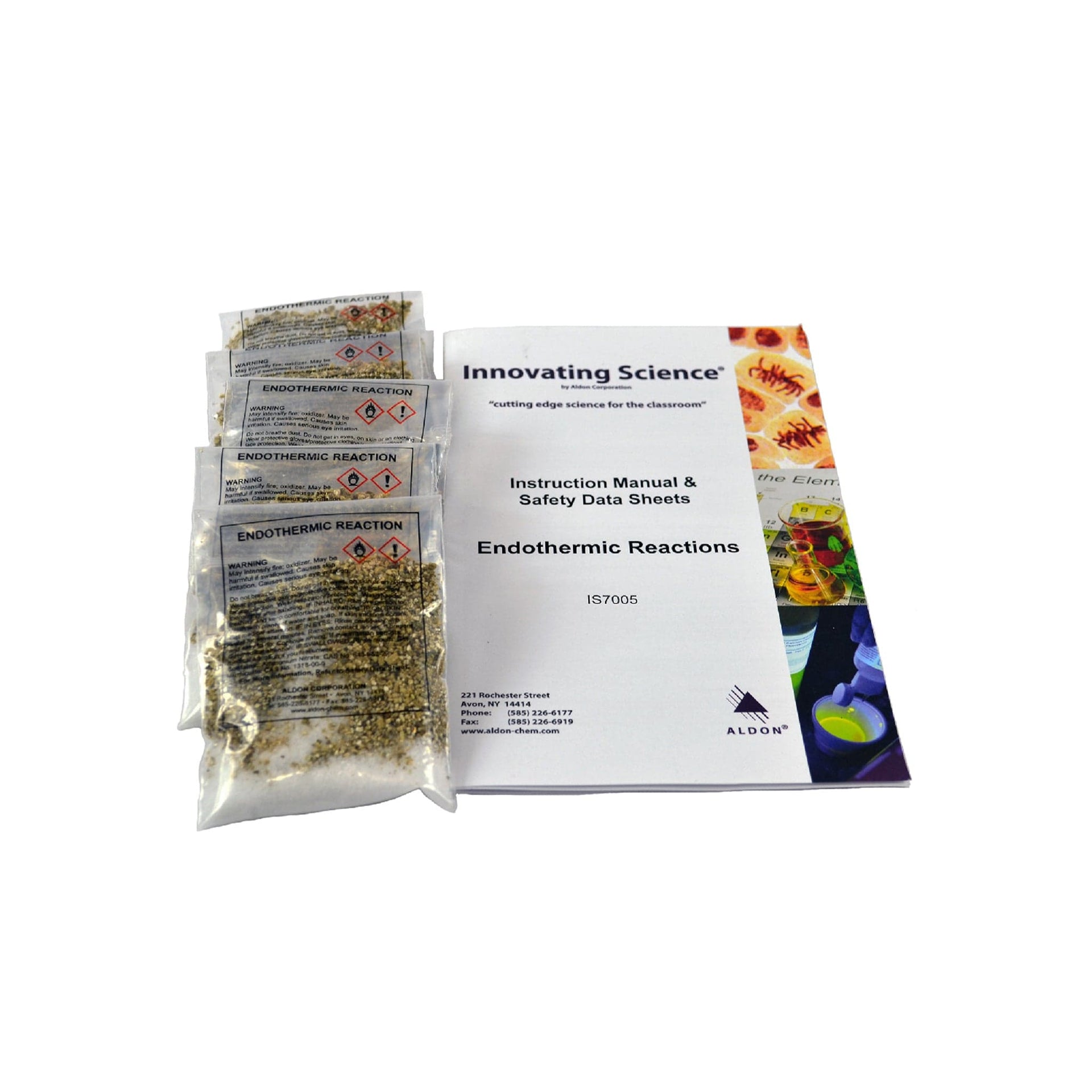 Arbor Scientific Endothermic Reactions Classroom Kit