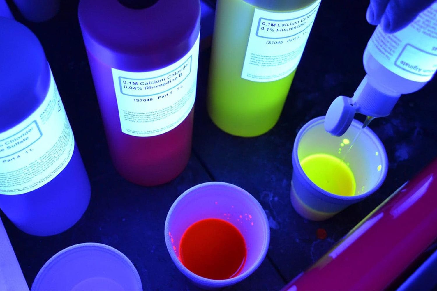 Arbor Scientific Polymers - Making Fluorescent Worms Classroom Kit