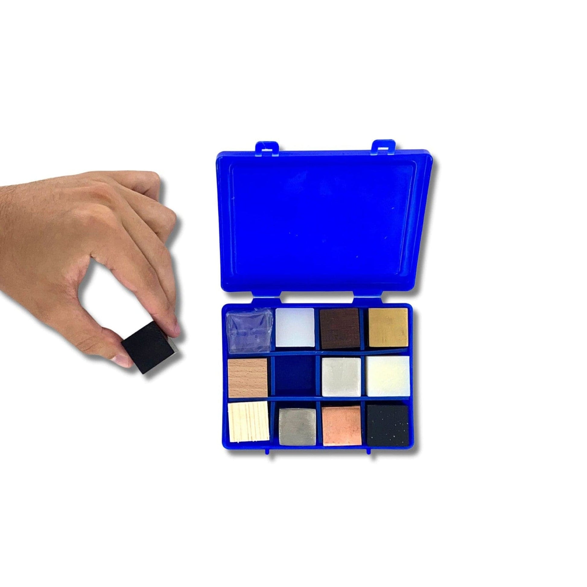 Arbor Scientific Density Cube Set of 12 with Storage Box