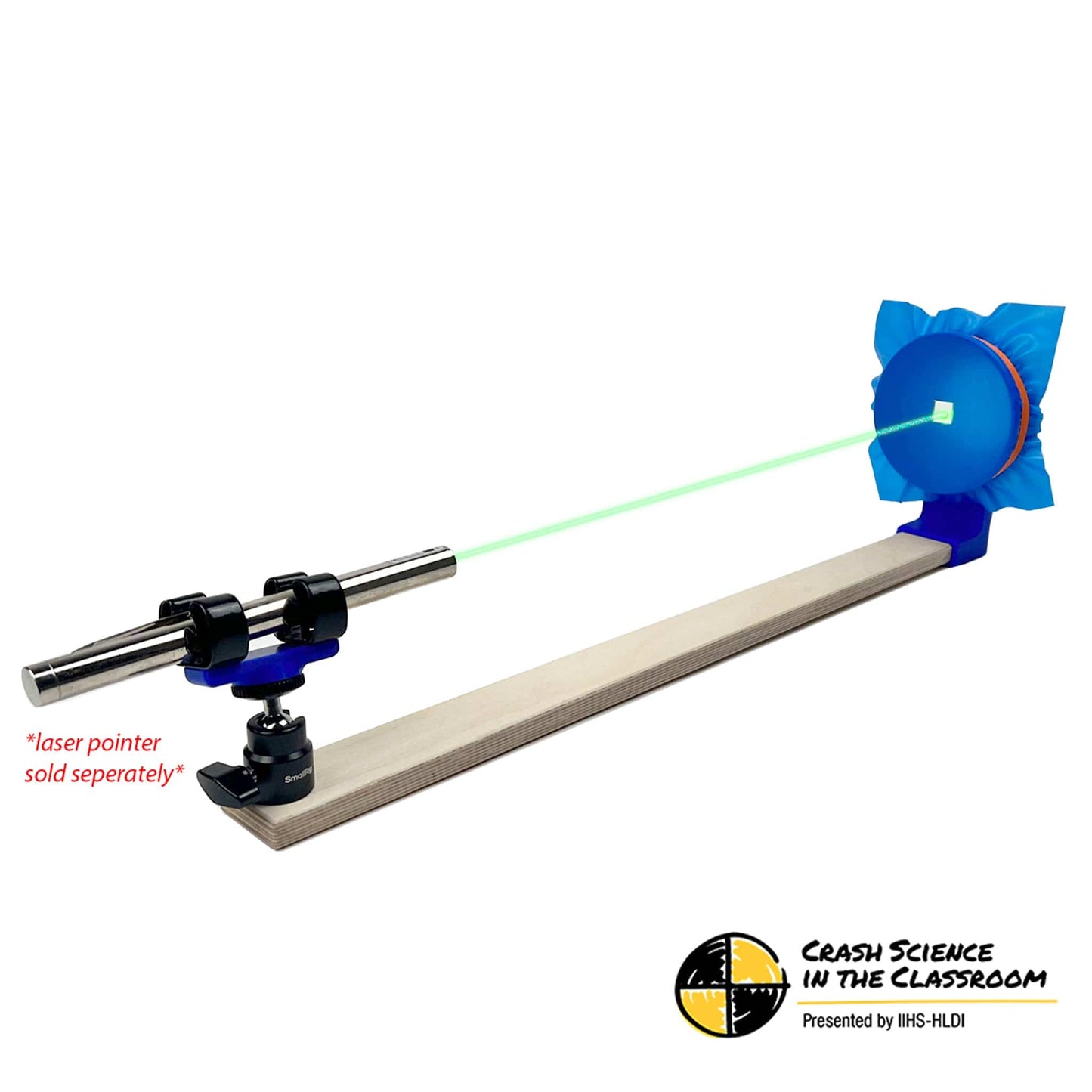 Arbor Scientific Laser Light Show - An IIHS Crash Science Demo