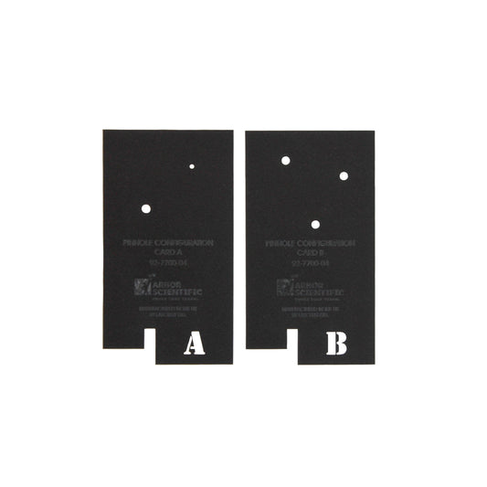 Arbor Scientific Pinhole Configuration Cards, Pair