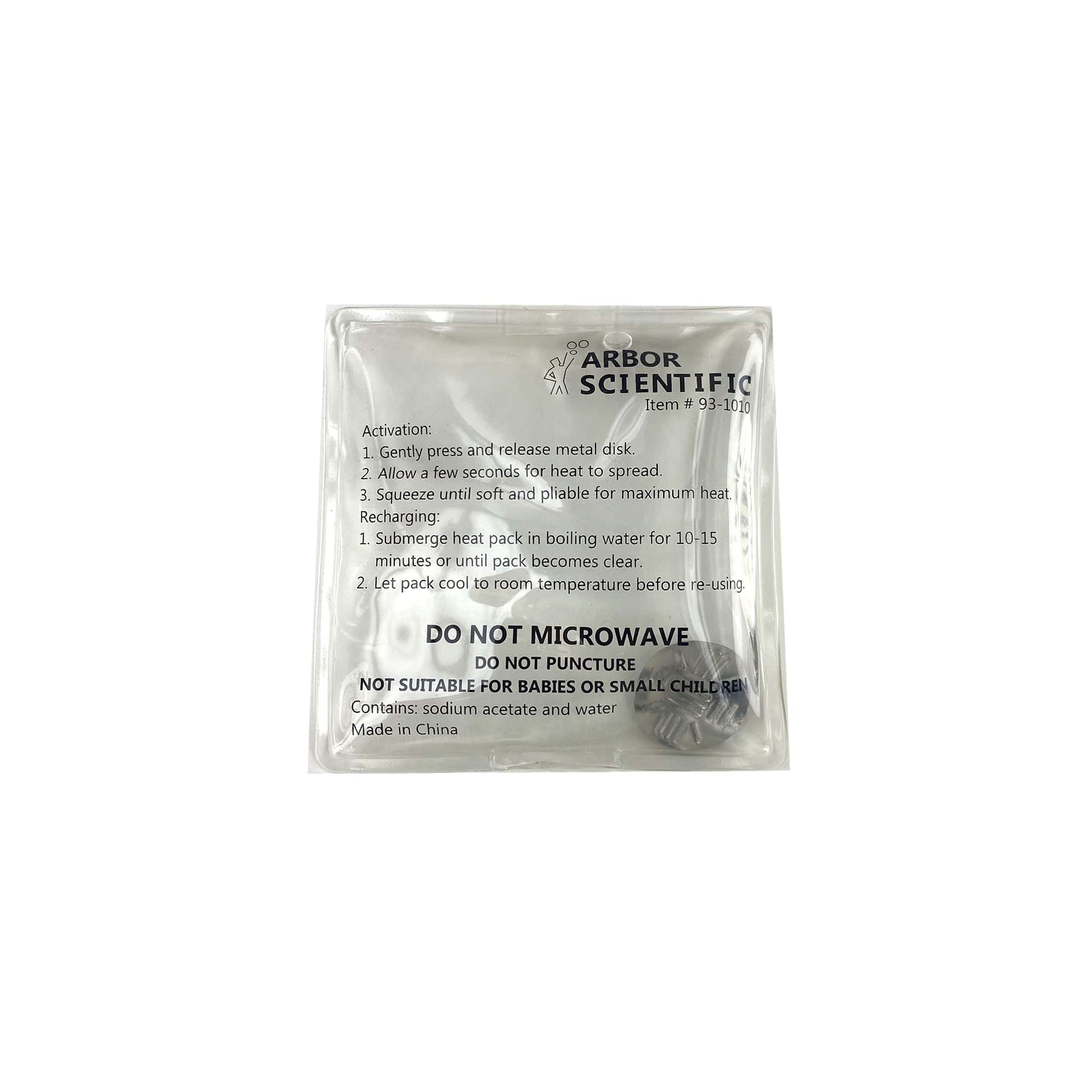 Arbor Scientific Heat Pad, 3" x 3"