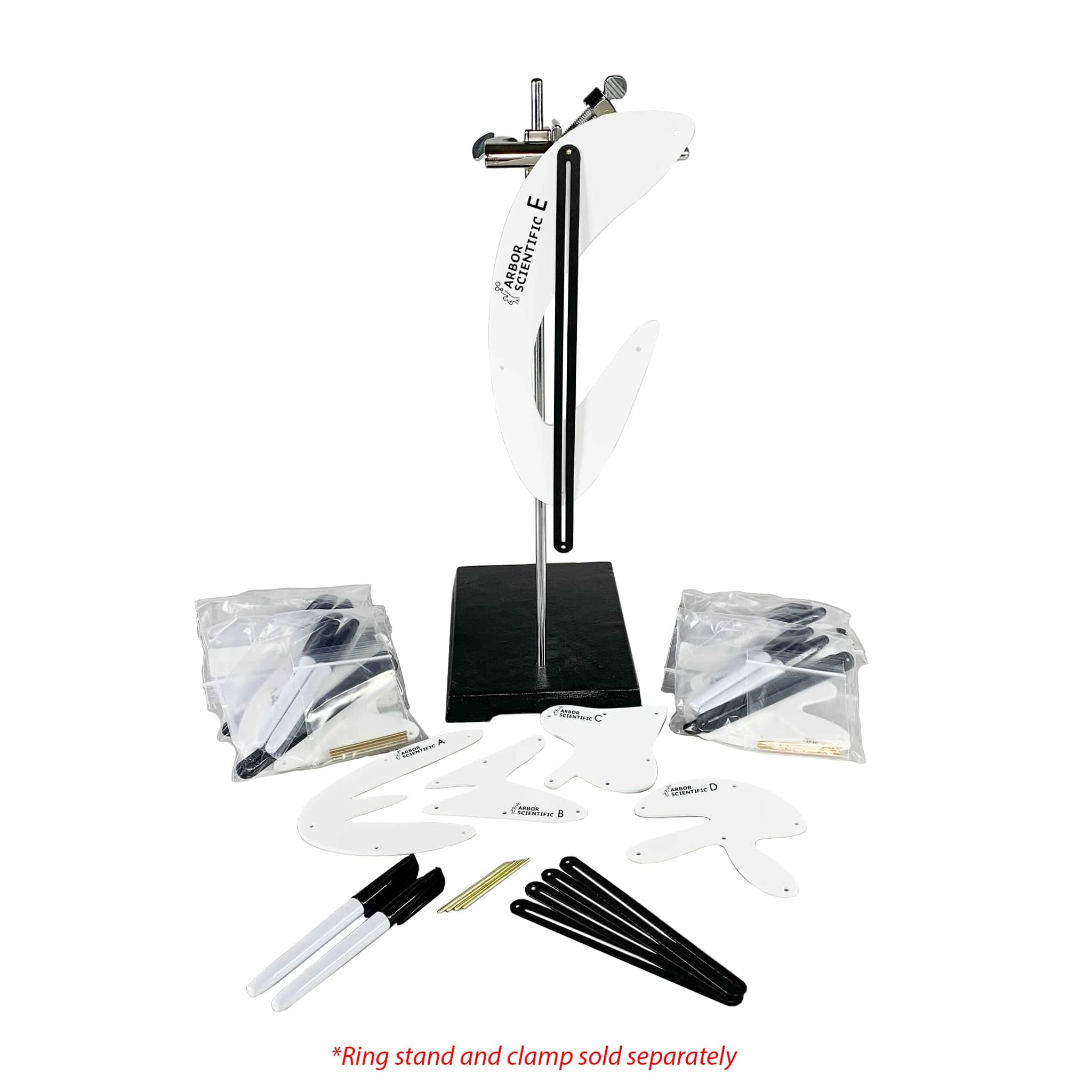 Arbor Scientific Investigating the Center of Gravity Classroom Kit