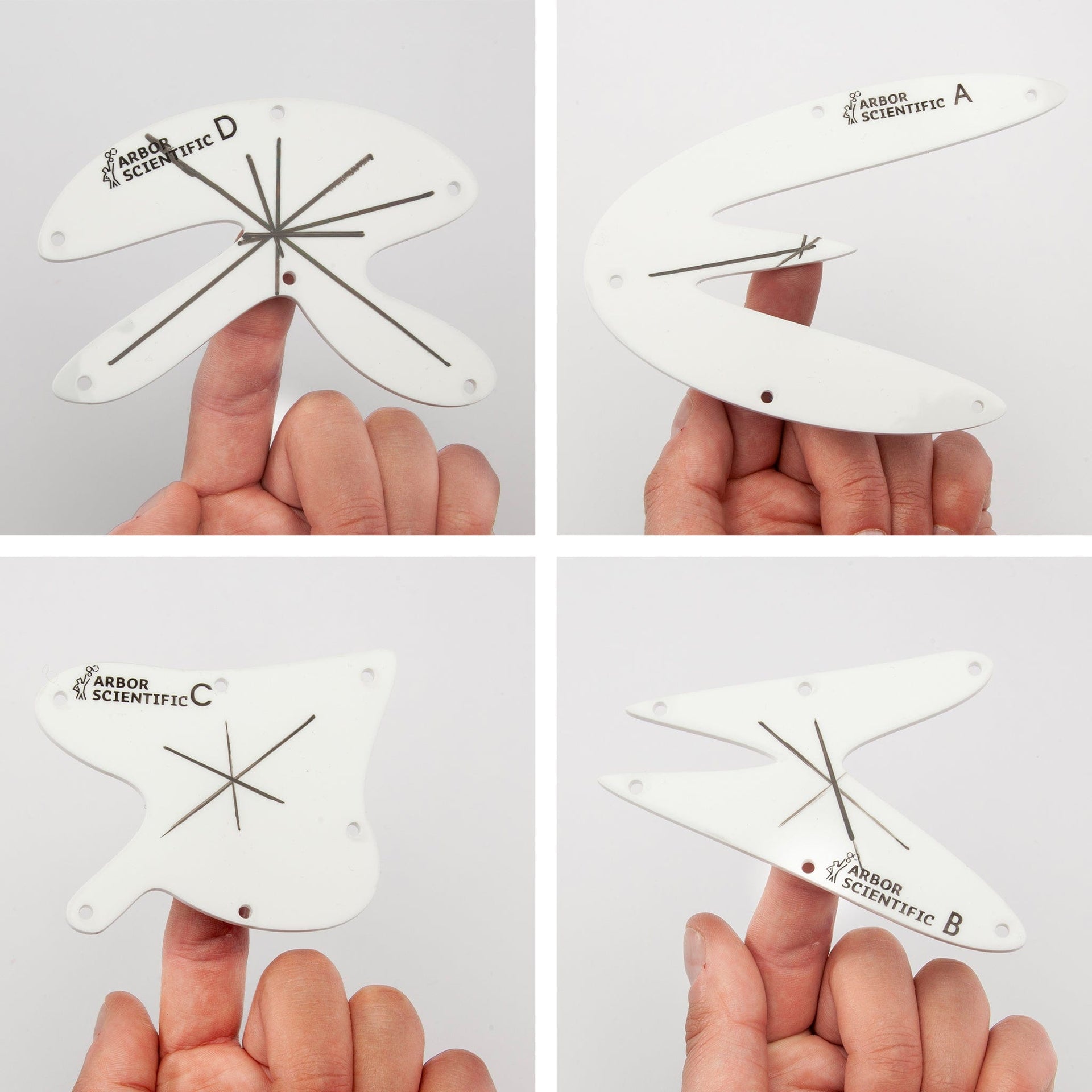 Arbor Scientific Investigating the Center of Gravity Student Set