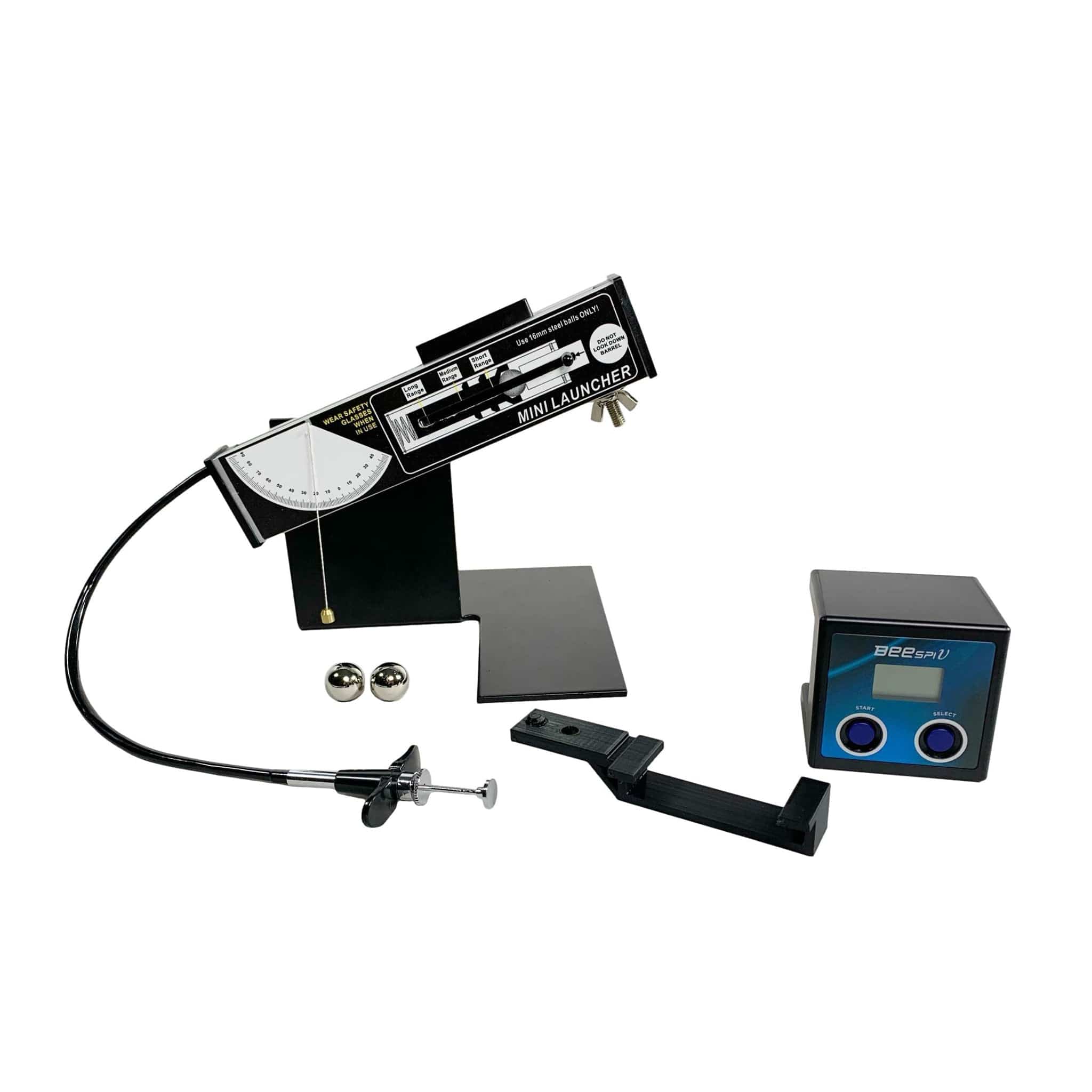 Arbor Scientific Mini Projectile Launcher and BeeSpi Bundle
