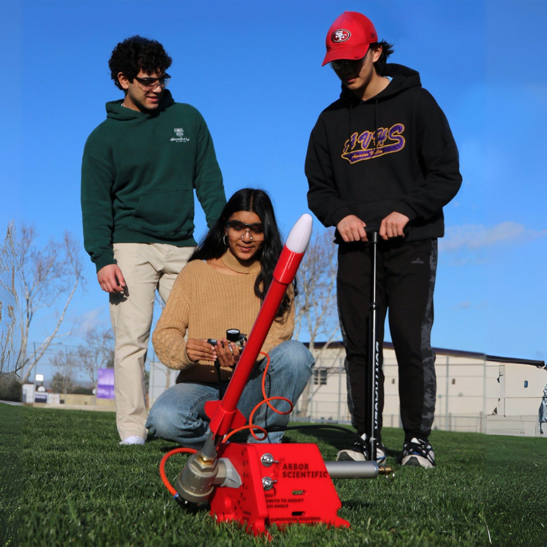 Arbor Scientific Precision Air-Powered Projectile