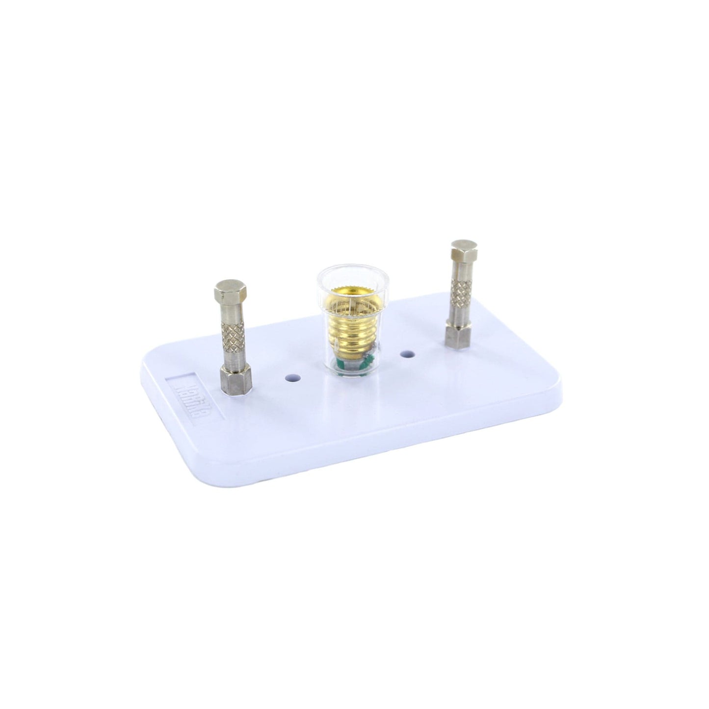 Arbor Scientific Bulb Socket with Connectors and Magnetic Base