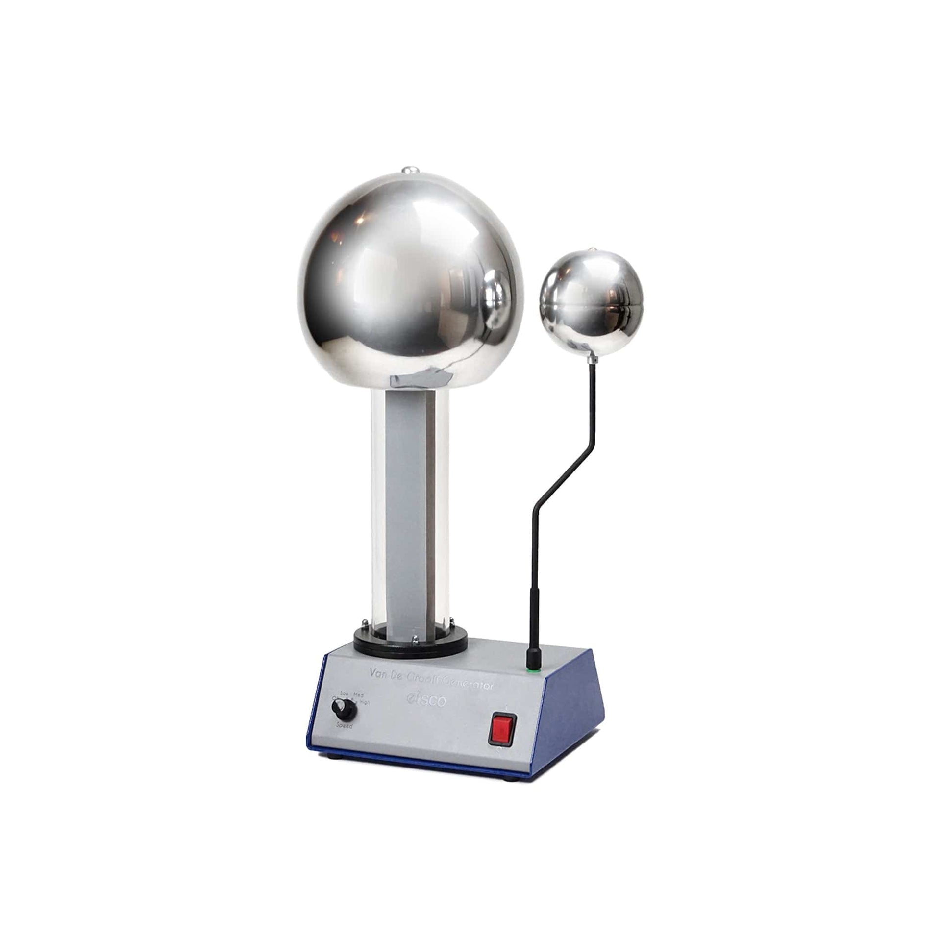 Arbor Scientific Van de Graaff Generator, 400 kV, 10 Electrostatic Attachments