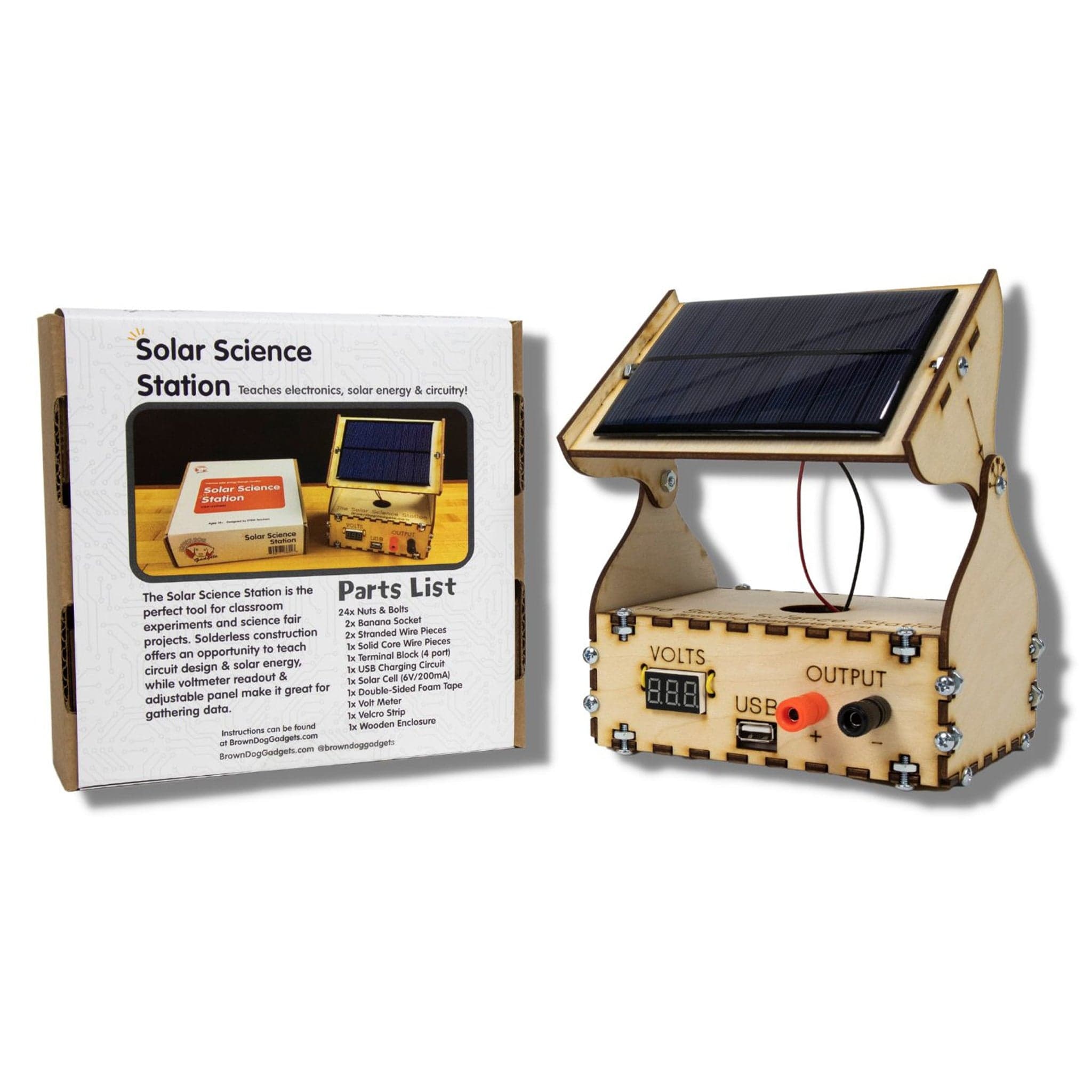 Arbor Scientific Brown Dog Solar Science Station