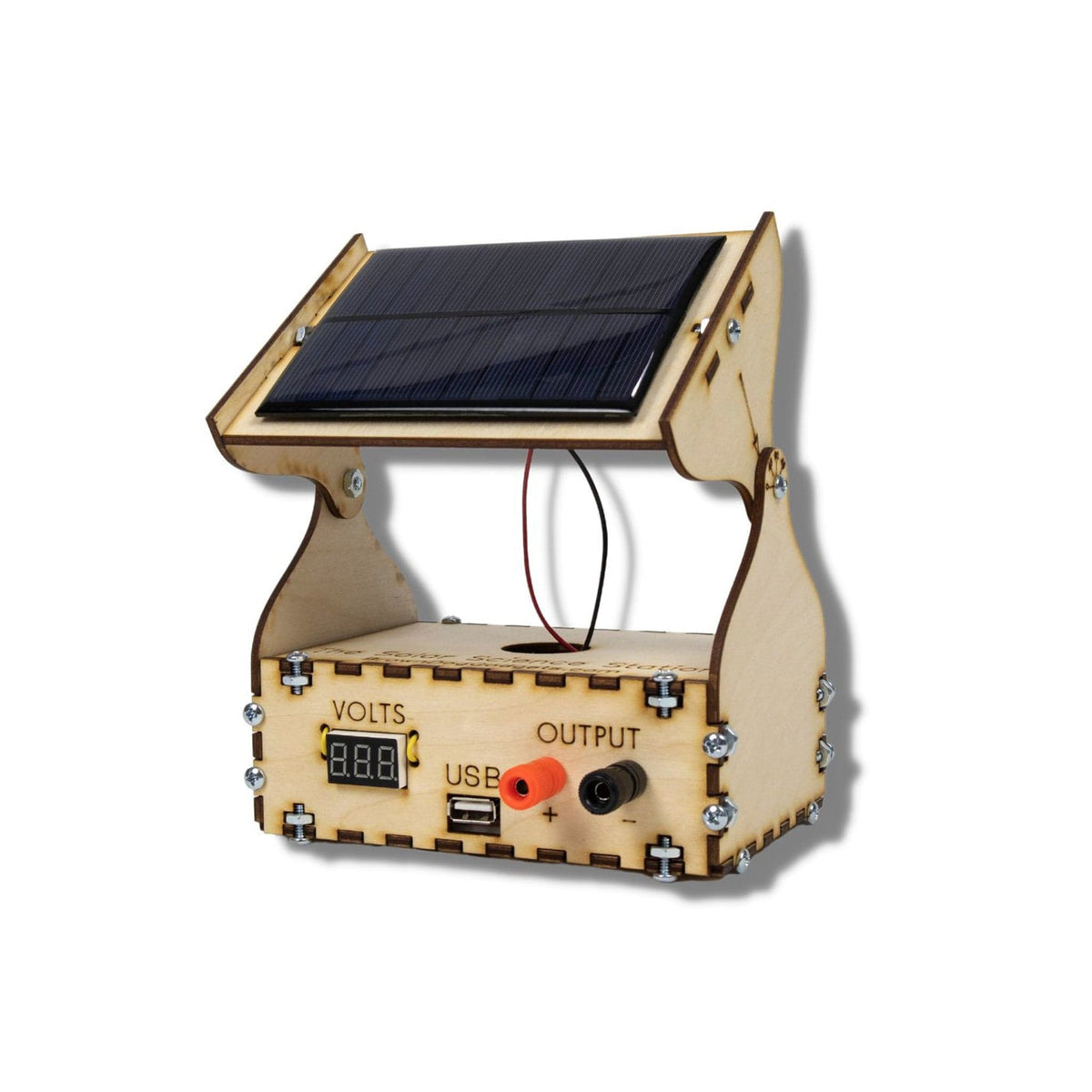 solar powered plastic plant studio Brown Dog Solar Science Station