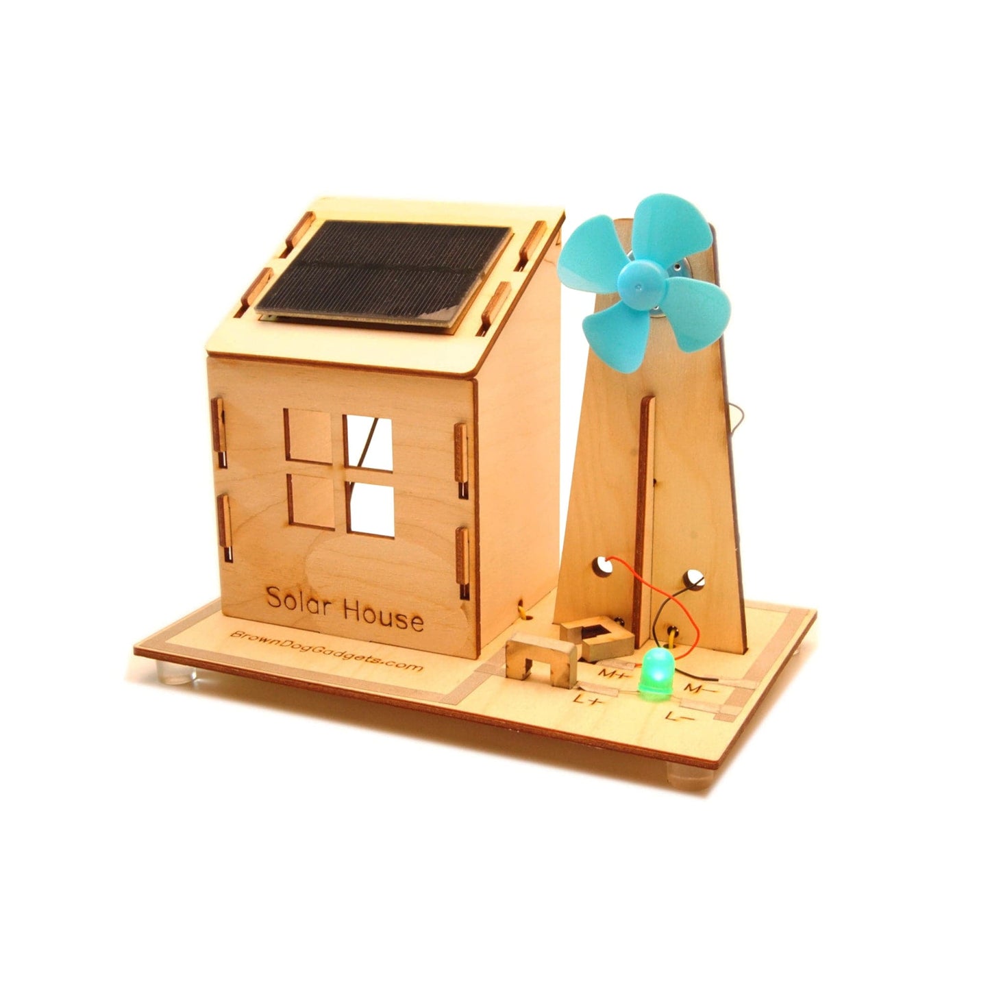 Arbor Scientific Brown Dog Solar House