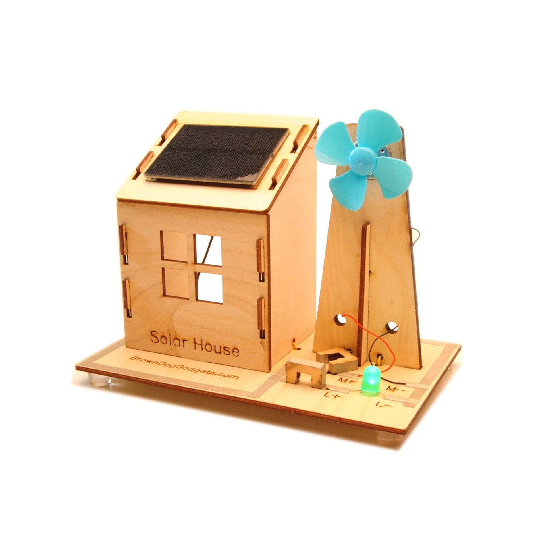 Arbor Scientific Brown Dog Solar House