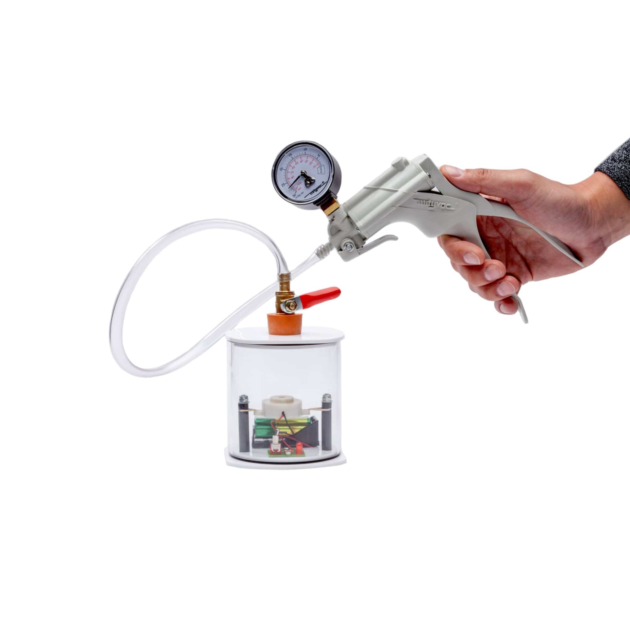 Piezo Buzzer in Vacuum Chamber - Arbor Scientific