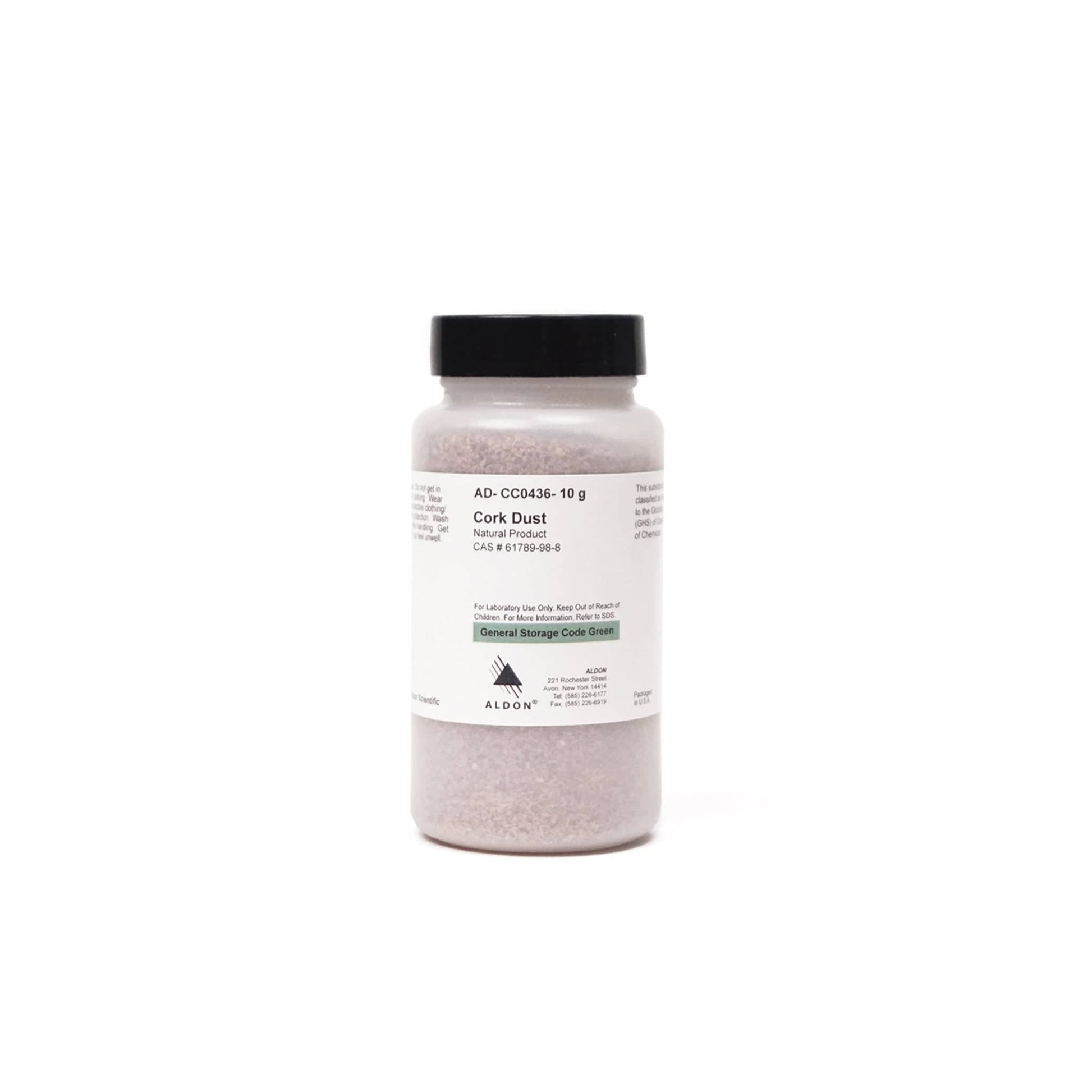 Arbor Scientific Cork Dust for Resonance Tube, 10 g