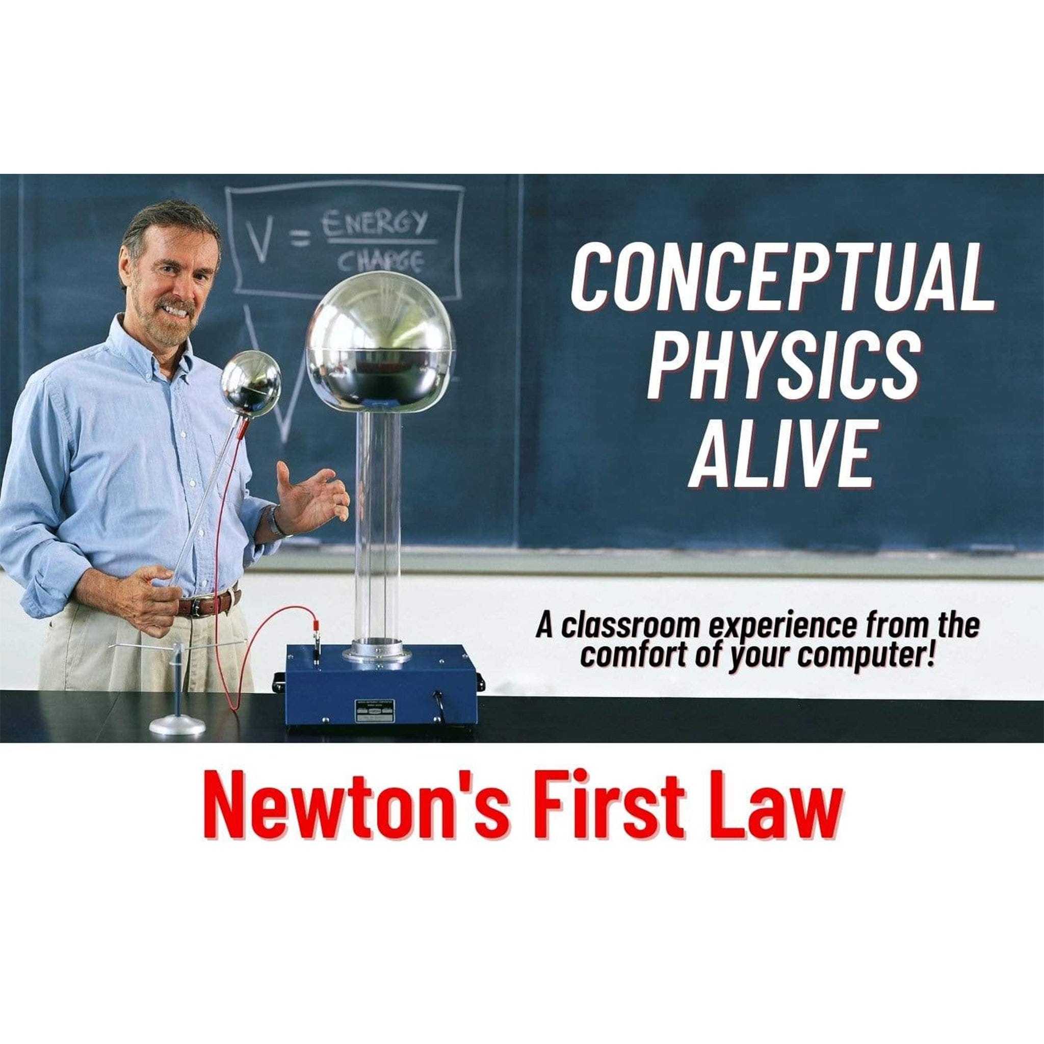 Arbor Scientific Conceptual Physics Alive: Newton's First Law