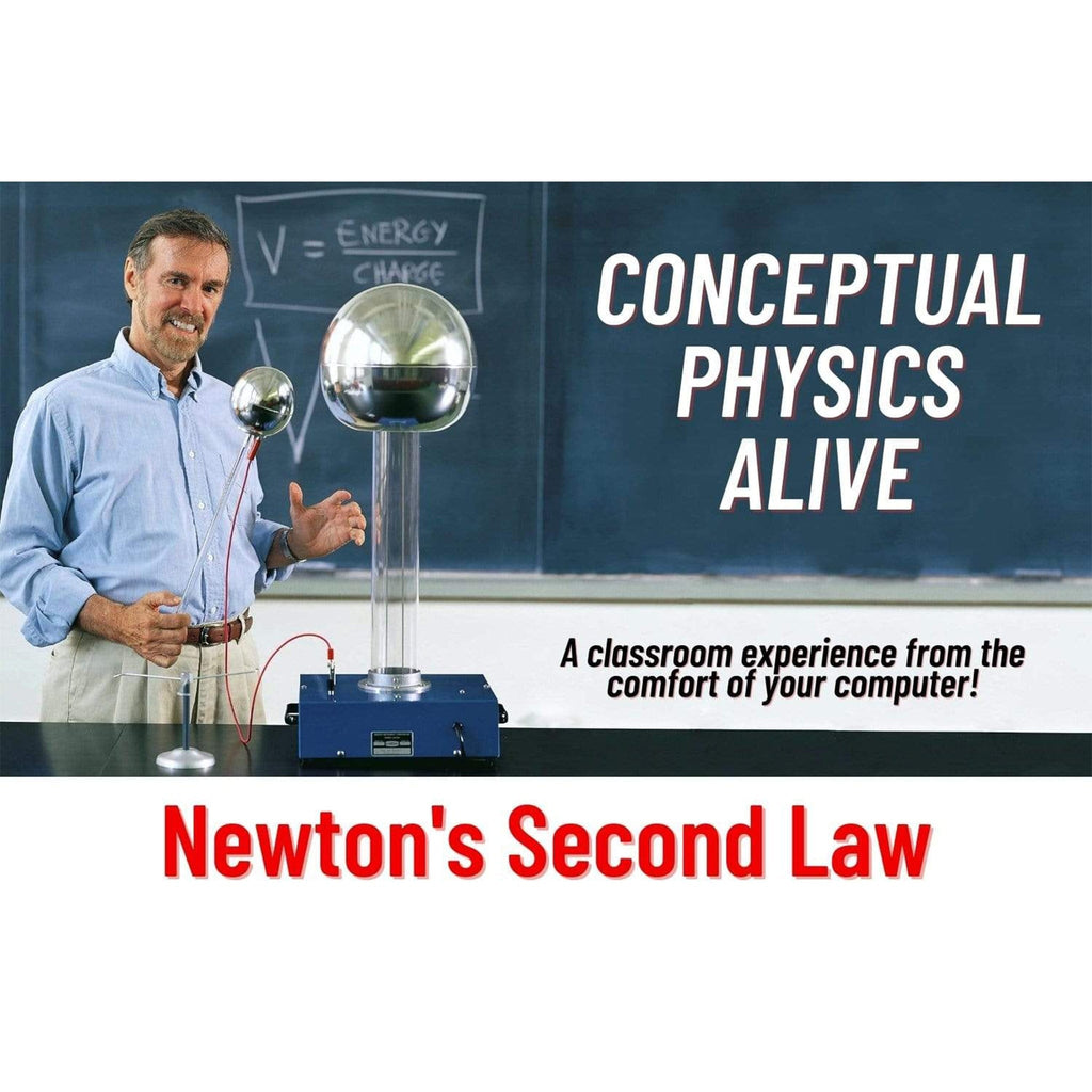 Arbor Scientific Conceptual Physics Alive: Newton's Second Law