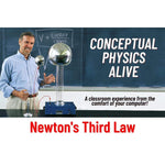 Conceptual Physics Alive: Newton's Third Law