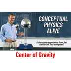 Arbor Scientific Conceptual Physics Alive: Center of Gravity