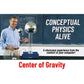 Arbor Scientific Conceptual Physics Alive: Center of Gravity