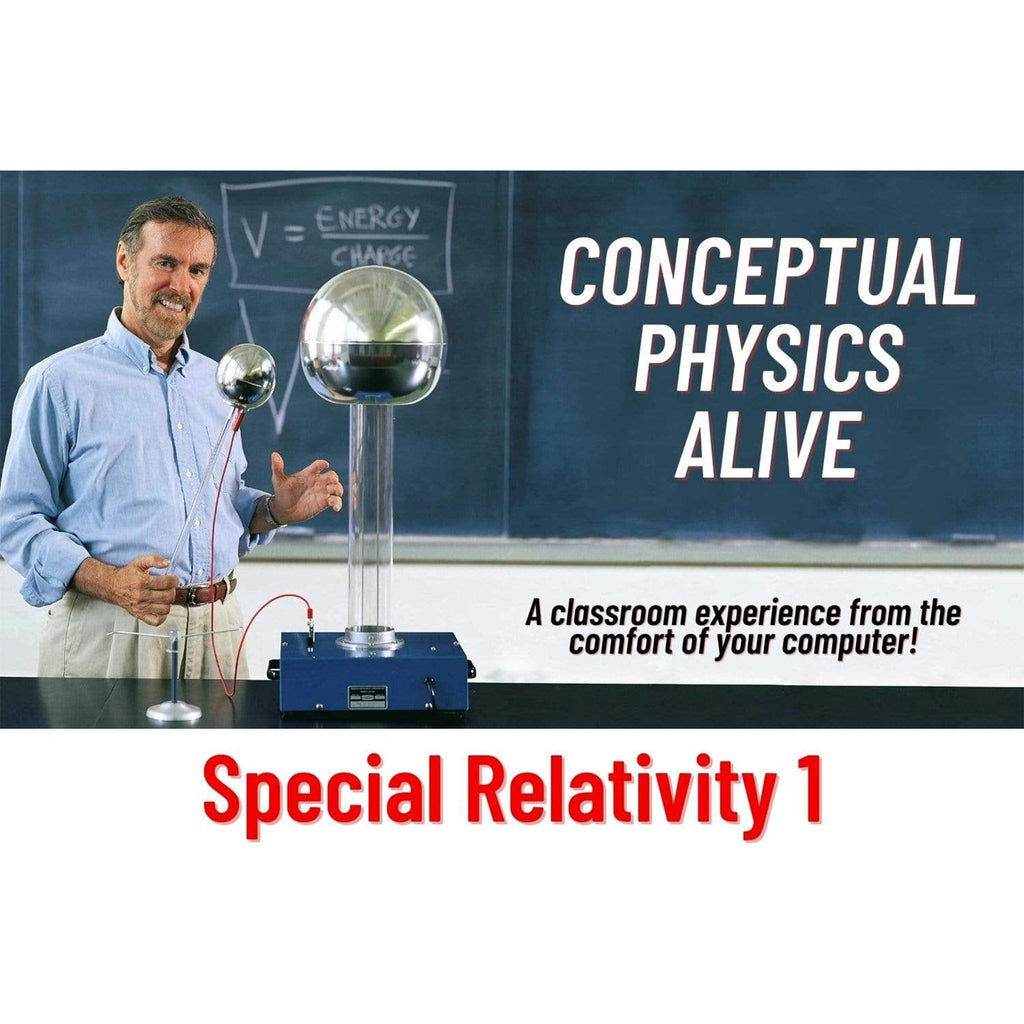Arbor Scientific Conceptual Physics Alive: Special Relativity 1
