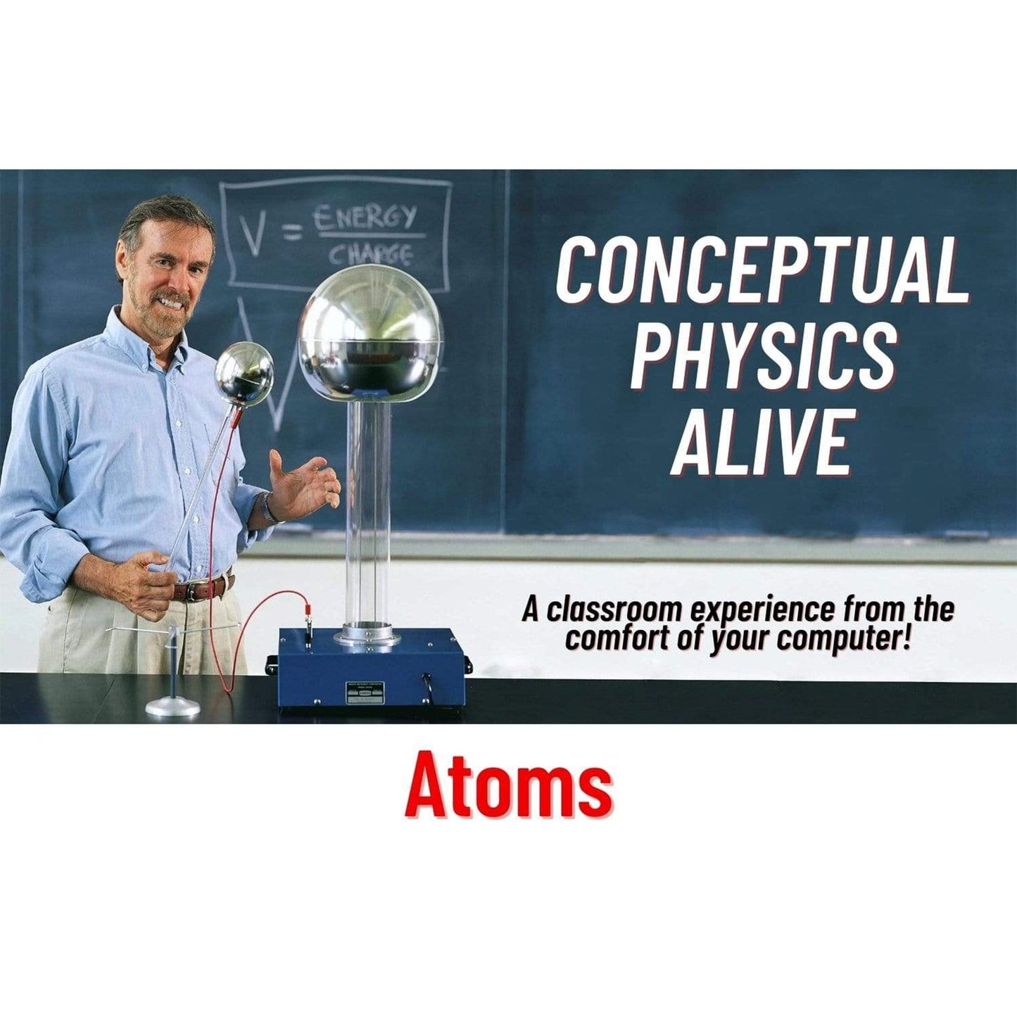 Arbor Scientific Conceptual Physics Alive: Atoms
