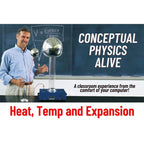 Arbor Scientific Conceptual Physics Alive: Heat, Temp and Expansion