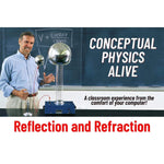 Conceptual Physics Alive: Reflection and Refraction