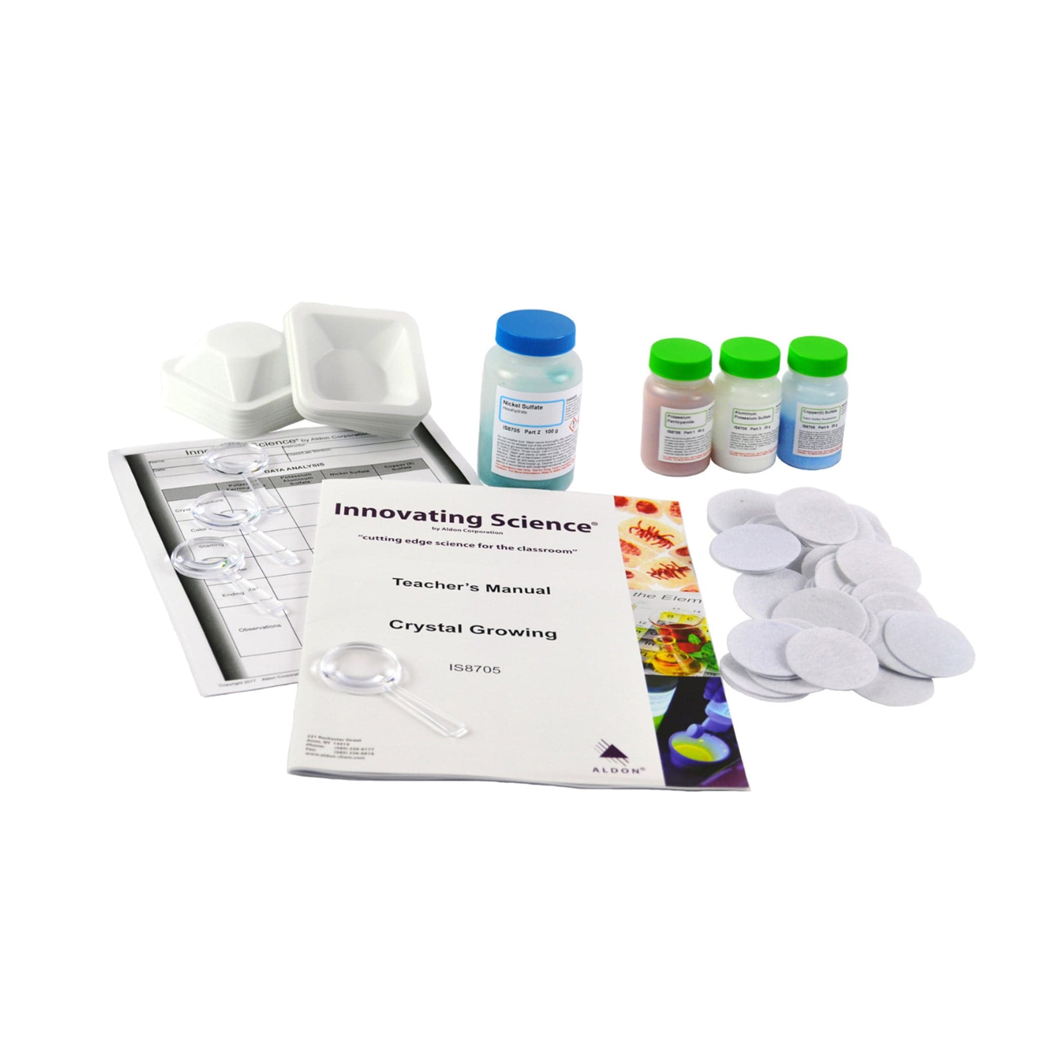 Arbor Scientific Crystal Growing Classroom Kit