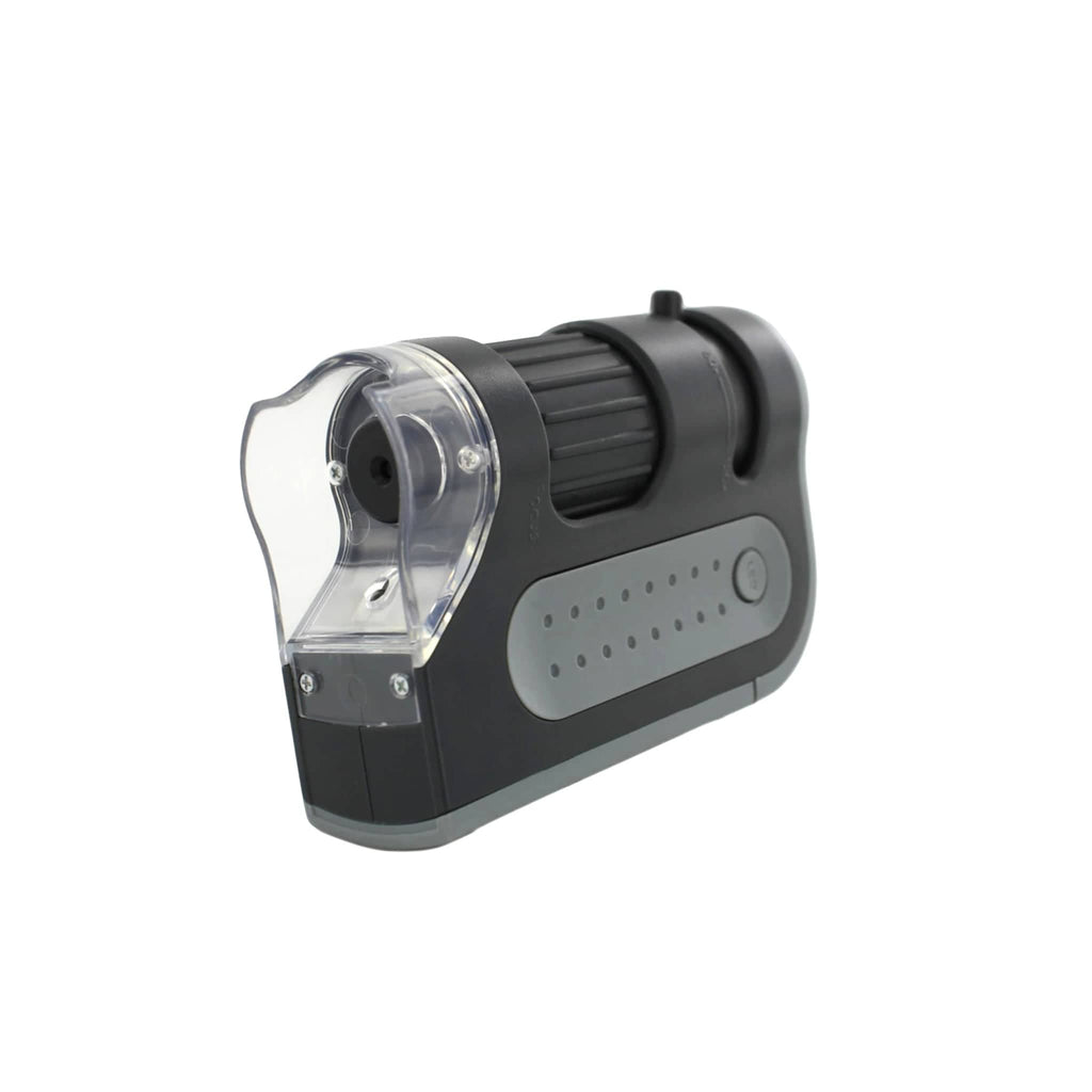 Arbor Scientific LED Lighted Pocket Microscope, 60-120x