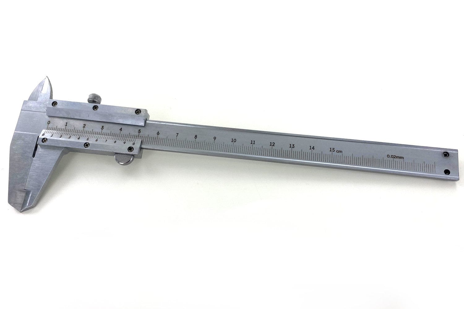 Metal Vernier Caliper, 150 mm (0.02 mm) – Arbor Scientific