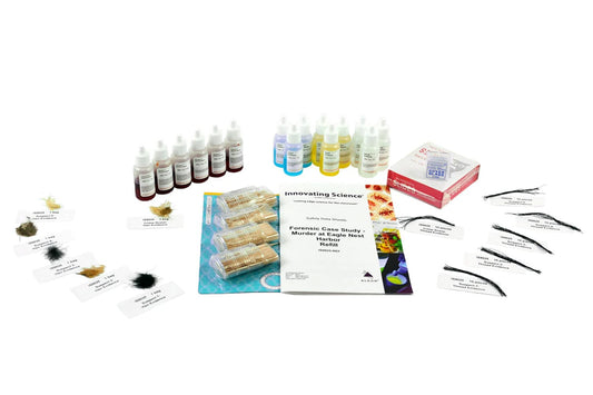 Arbor Scientific Refill Kit for Forensic Case Study: Murder at Eagle Nest Harbor