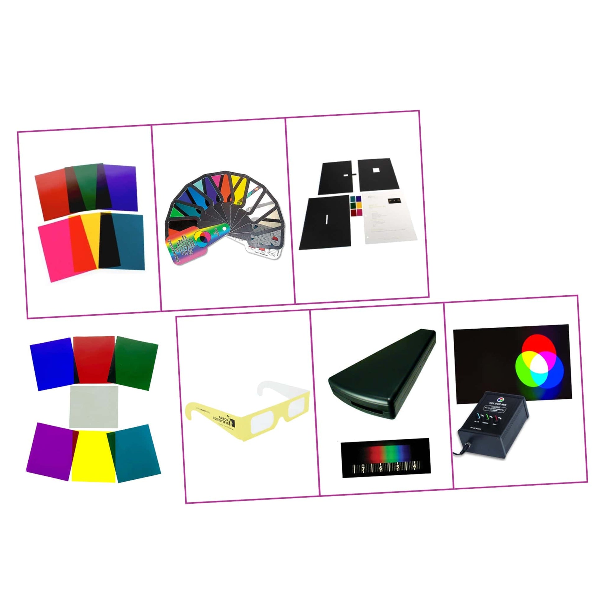 Arbor Scientific Color and Spectrum Discovery Bundle