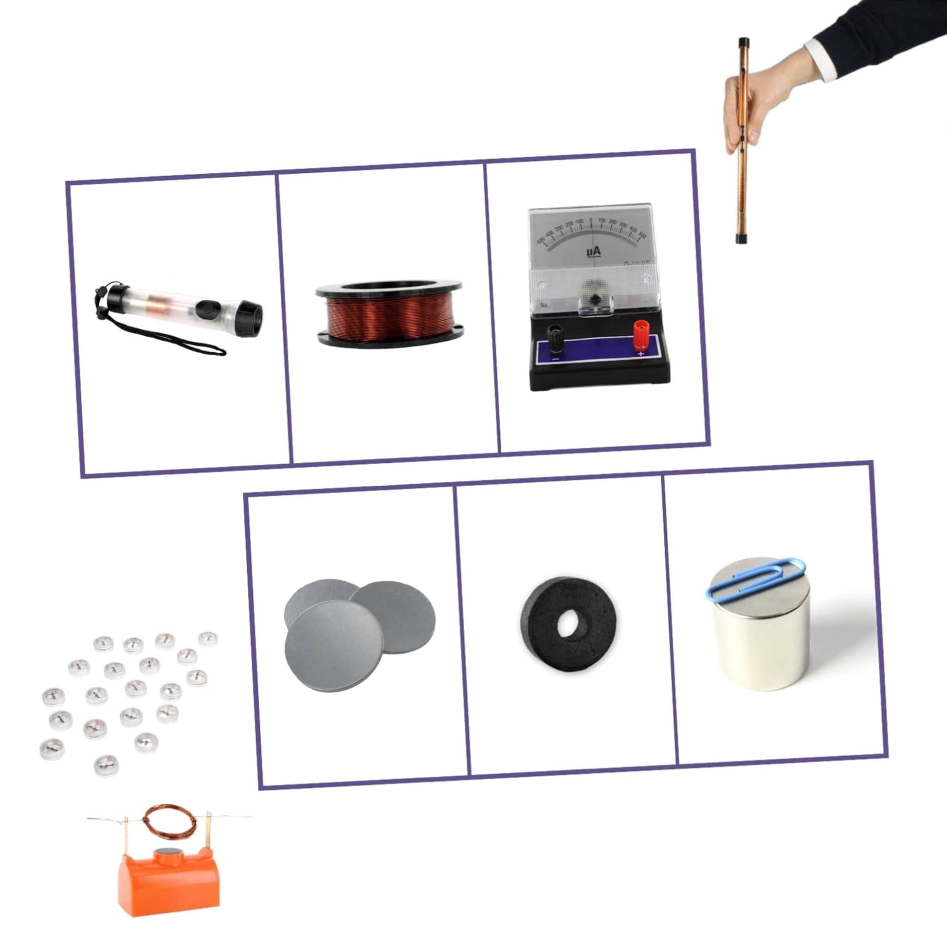 Arbor Scientific Electricity and Magnetism Discovery Bundle