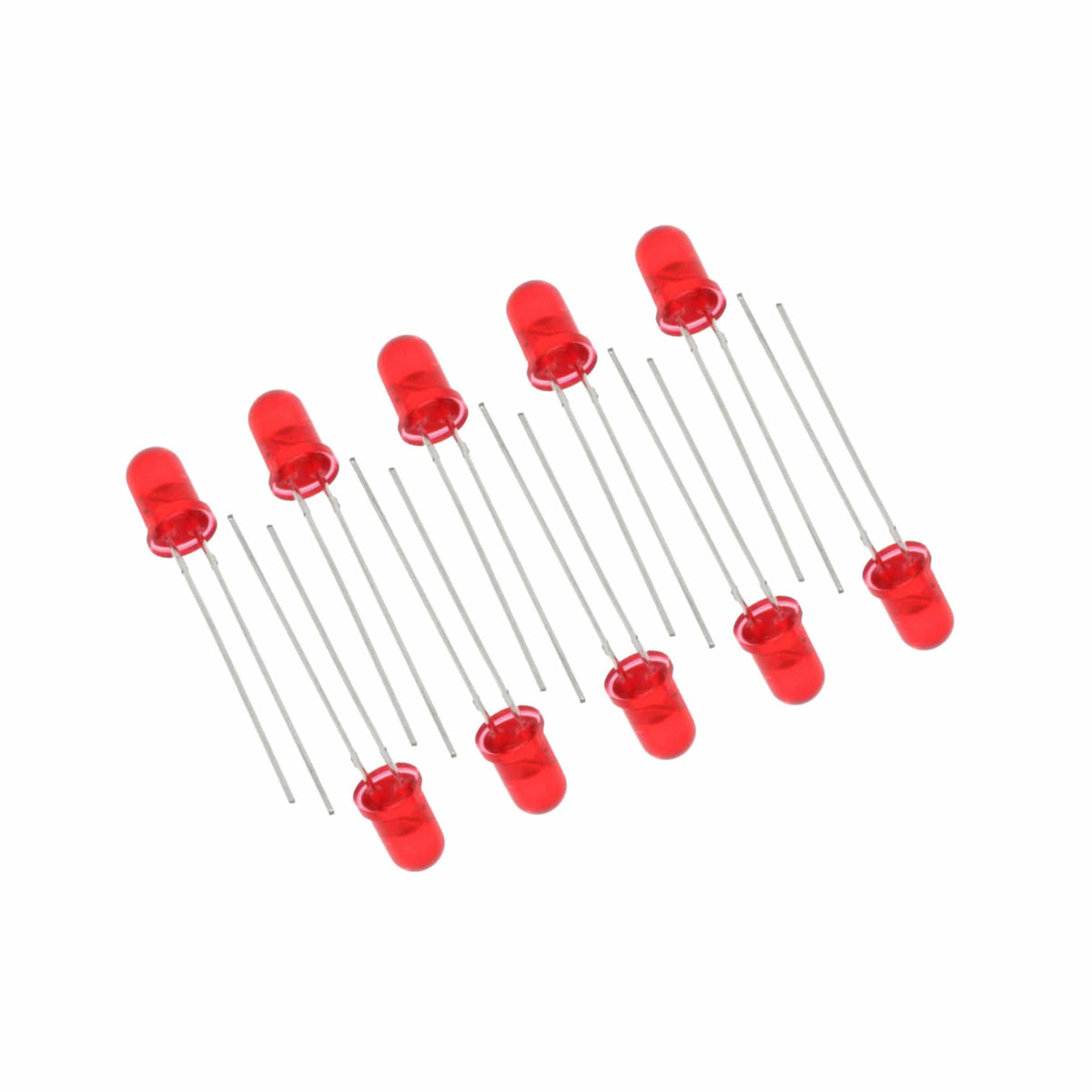 Red LED, Pack of 10, 5mm Each - Arbor Scientific