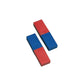 Arbor Scientific Plastic Covered Bar Magnet - Pair