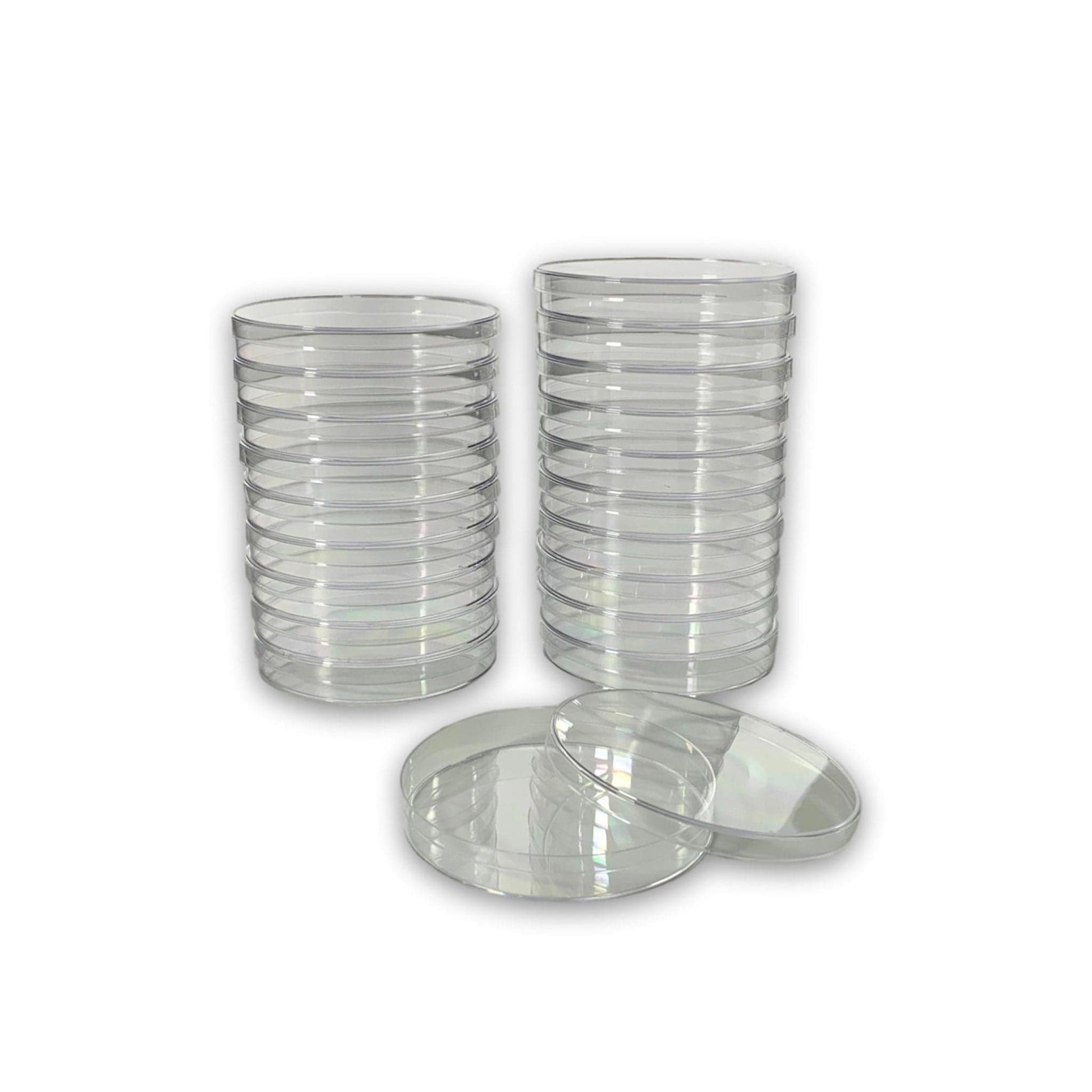 Arbor Scientific Plastic Petri Dish, 90mm x 15mm, Pack of 20
