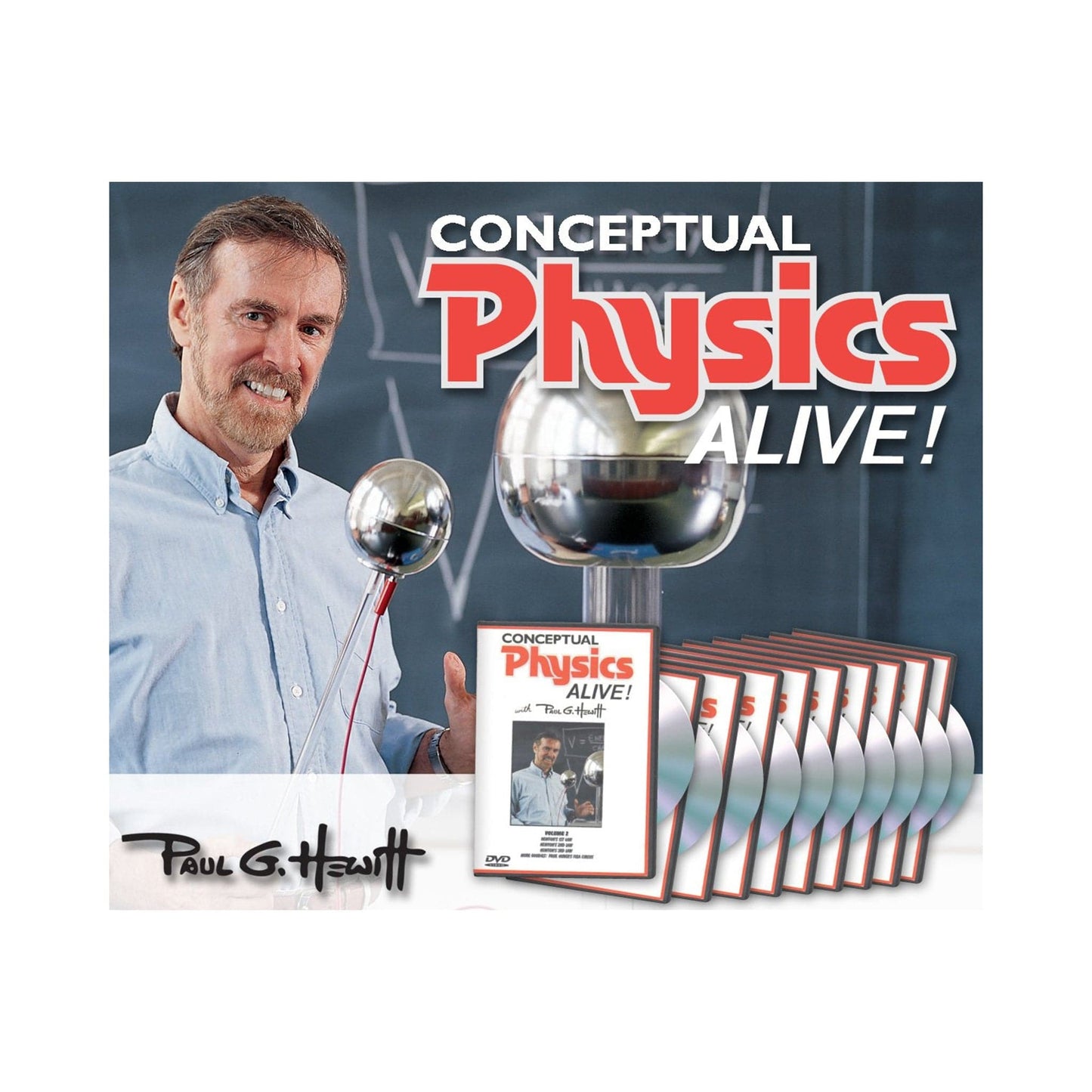 Arbor Scientific Conceptual Physics Alive Complete Set of DVDs #1-10