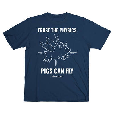 Arbor Scientific Flying Pig T-Shirt
