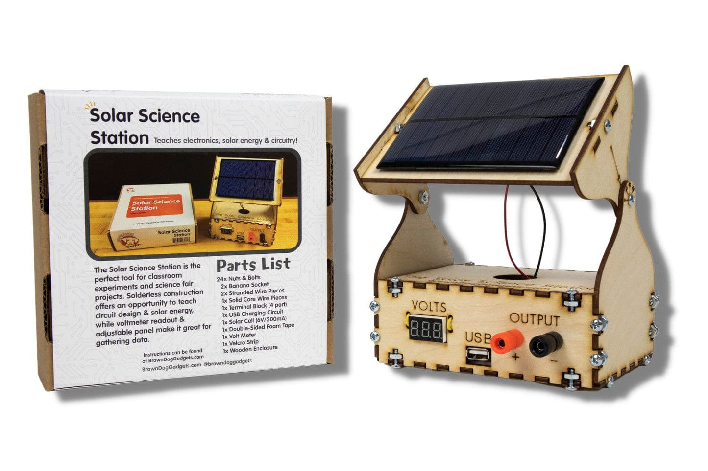 Arbor Scientific Brown Dog Solar Science Station