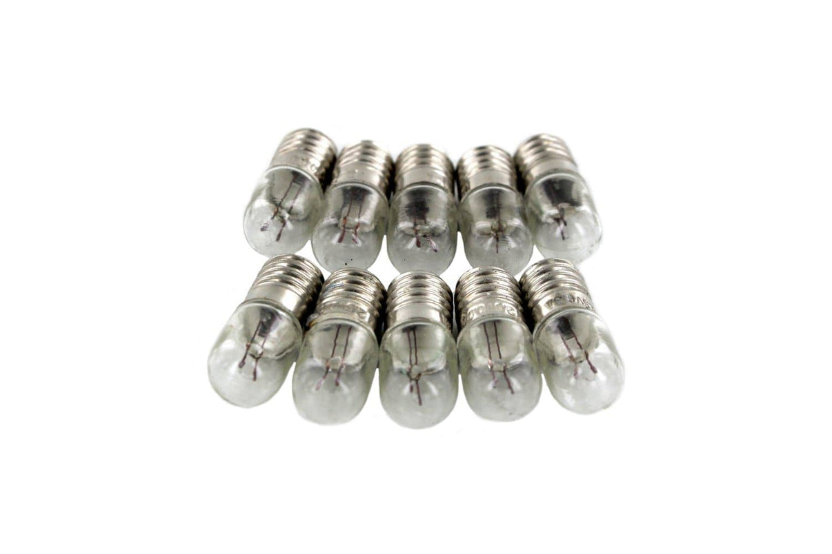 Miniature Screw Base Light Bulbs, 2.5V, Pack of 10 Arbor Scientific
