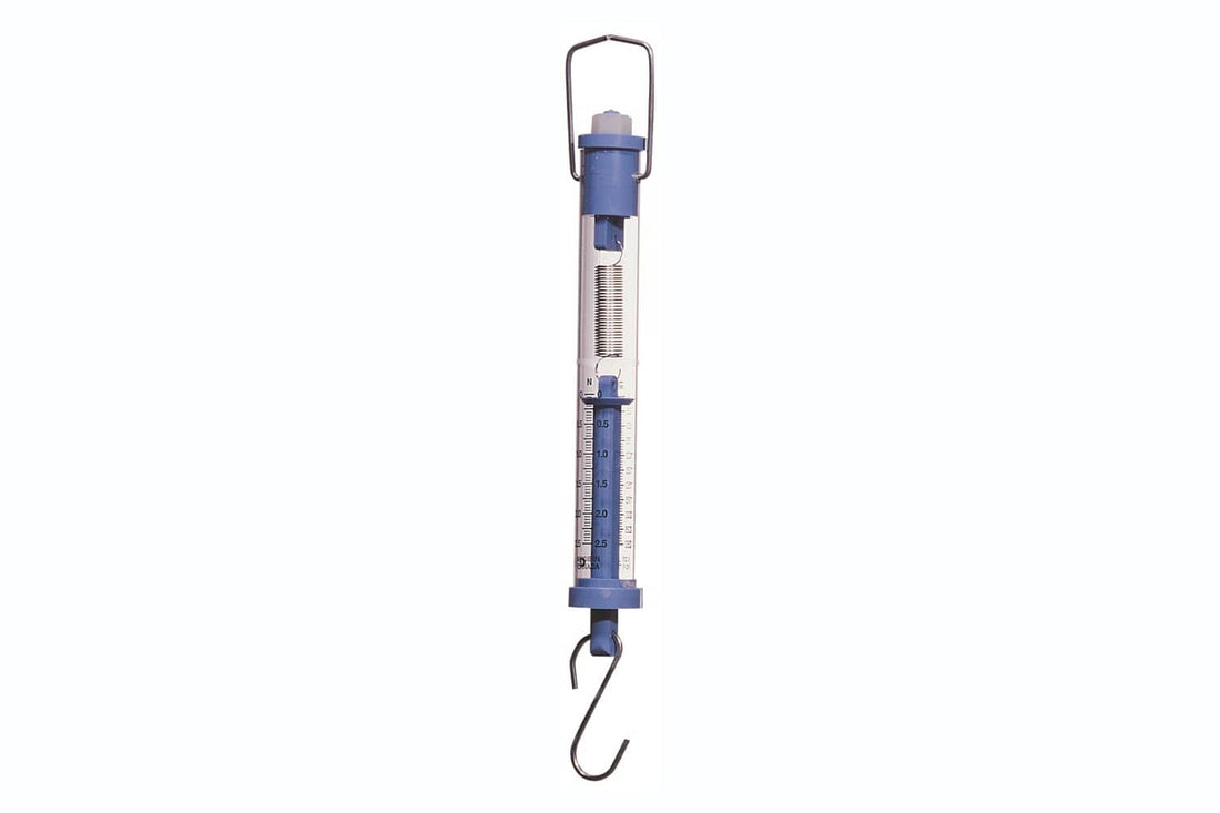 250g/2.5 N Spring Scale, Blue - Arbor Scientific