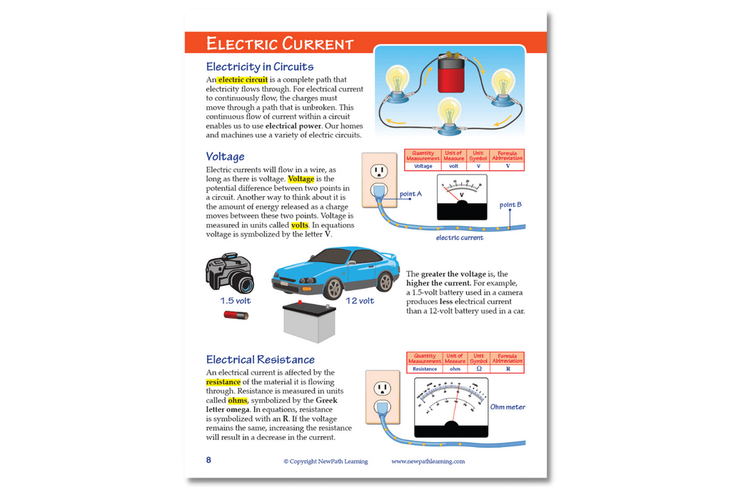 NewPath Learning Electricity & Magnetism Learning Guide - Arbor Scientific