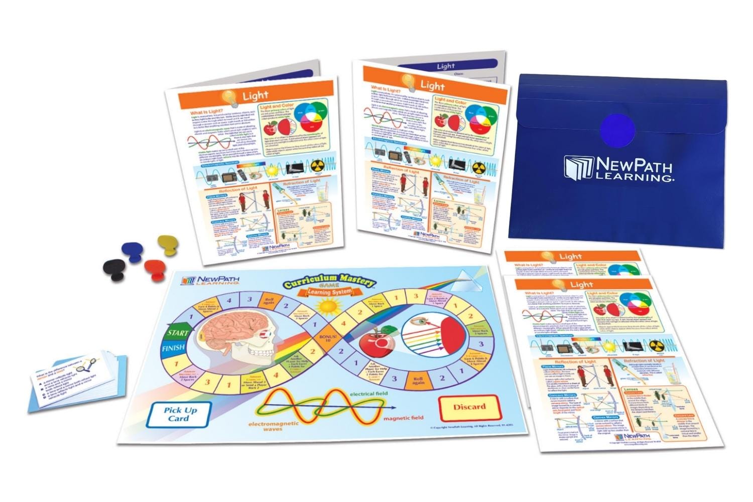 Arbor Scientific NewPath Learning Light Learning Center Game, Gr. 6-9