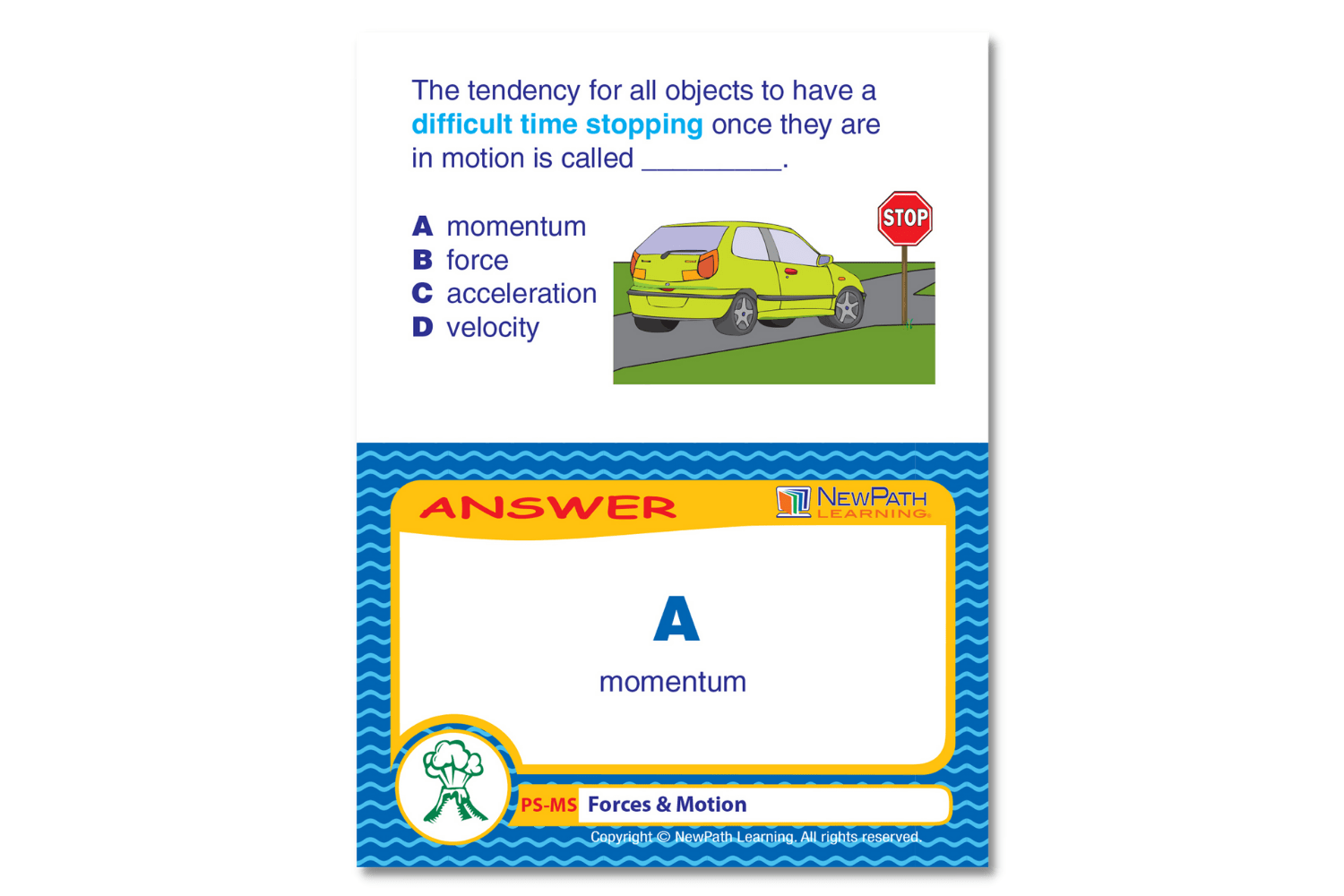 Arbor Scientific Forces & Motion Learning Center Game, Gr. 6-9