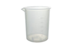 Beakers, Griffin Style, Polypropylene, 250 mL, 6 Pack