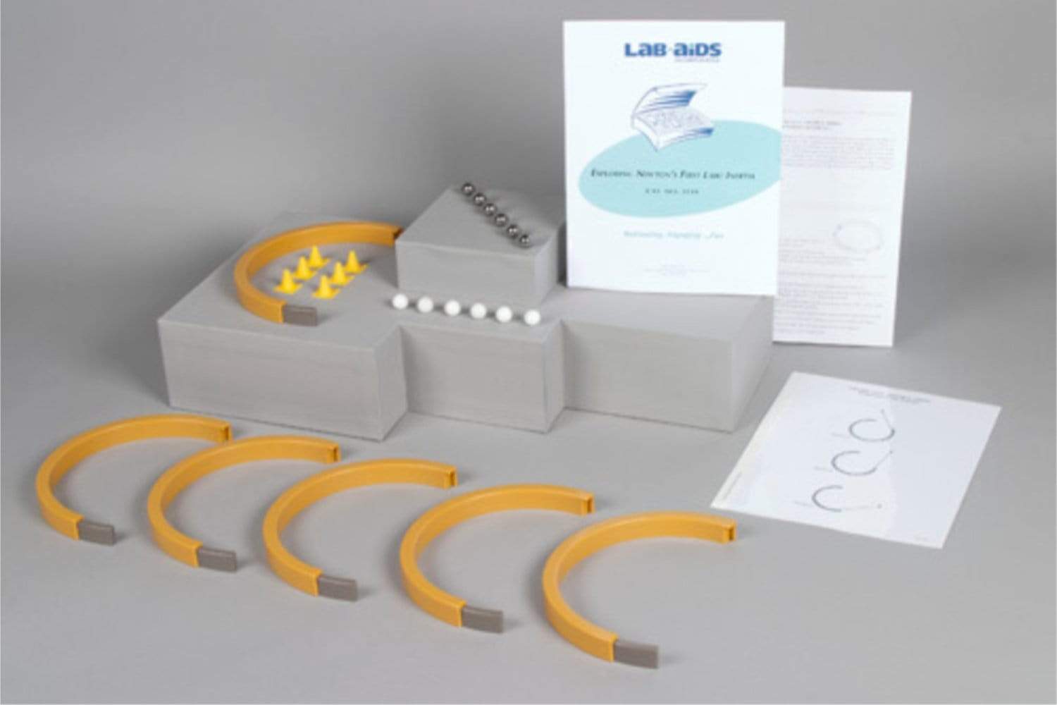 Arbor Scientific Exploring Newton's First Law: Inertia Kit