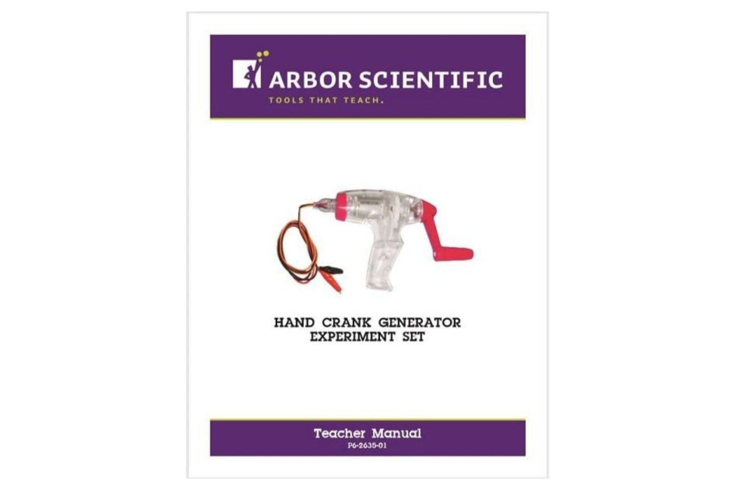 Arbor Scientific Genecon Experiment Set Manual Only