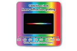 Holographic Diffraction Grating 1000 lines/mm 5 Pack