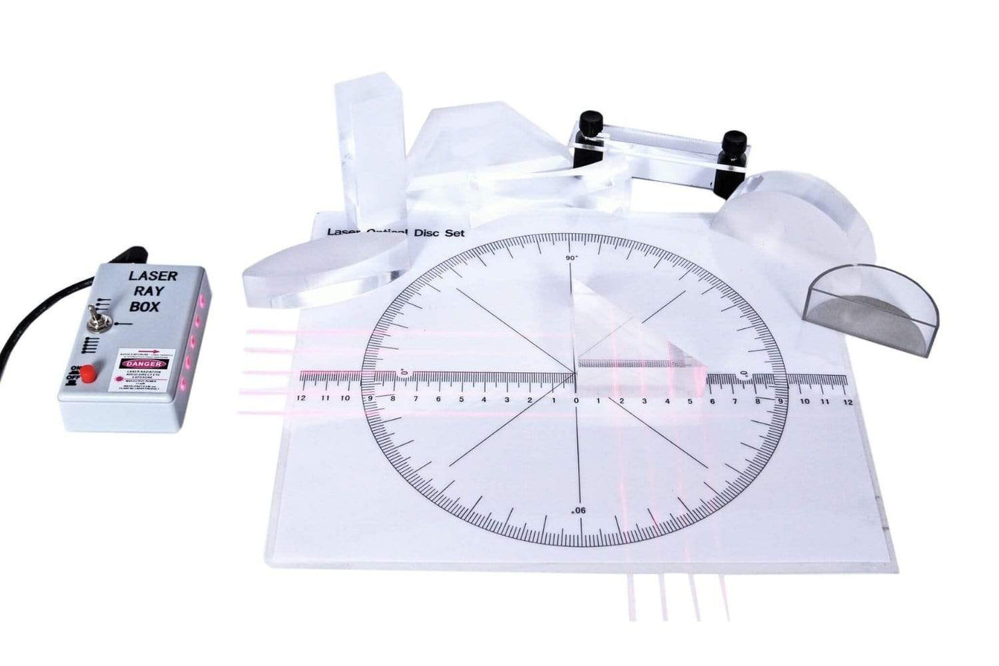 Arbor Scientific Laser Ray Box and Lenses